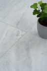 Nature2Floor Stone XL Click "Marmor weiß-grau" | Integrierte Trittschalldämmung