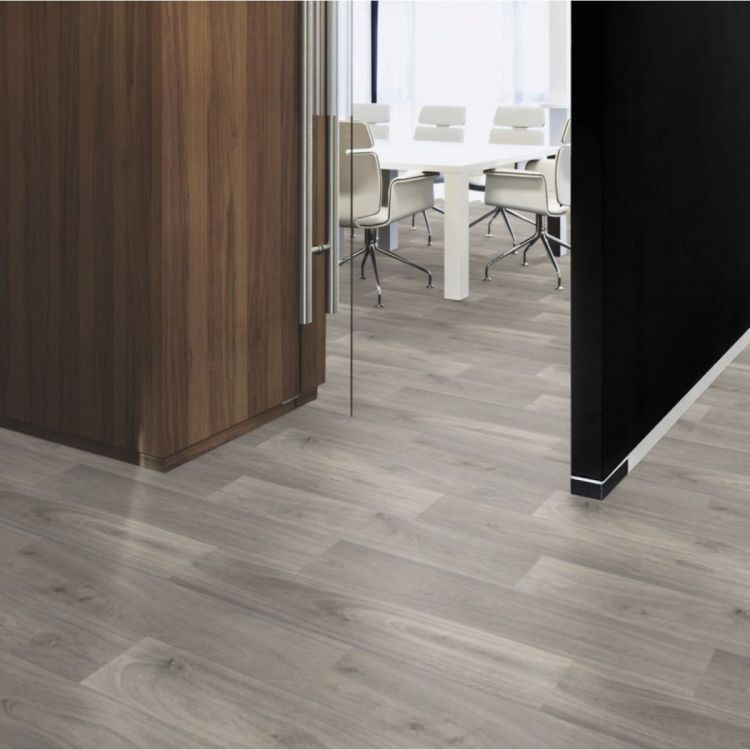 Forbo Modul'up Trafic 43 8412UP4319 Grey Silver Oak | Pose libre